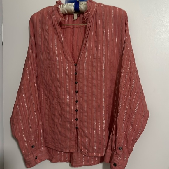 Anthropologie Pilcro Tavi Button Down Shirt VGUC - Picture 3 of 11